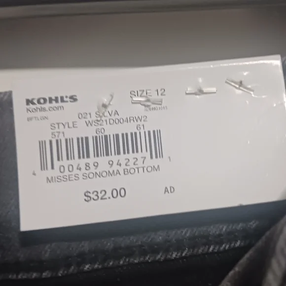 NWT Sonoma Women's High Waist Shorts - Black - Picture 2 of 6